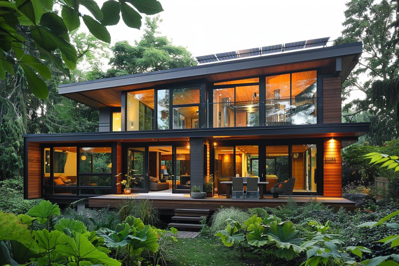 Impact environnemental et avantages en termes de durabilité des maisons préfabriquées