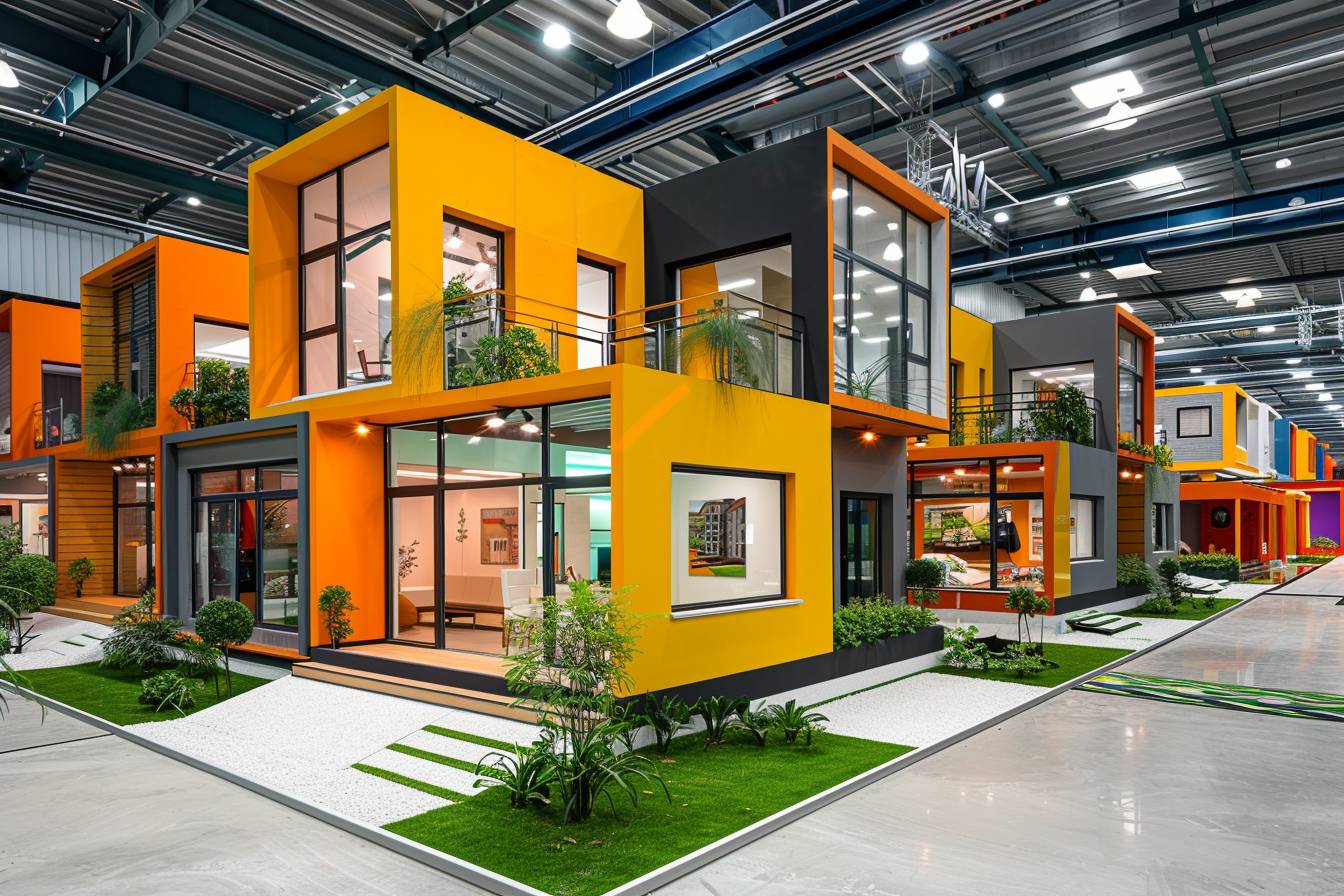 Visites guidées des modèles de maisons à Domexpo 91